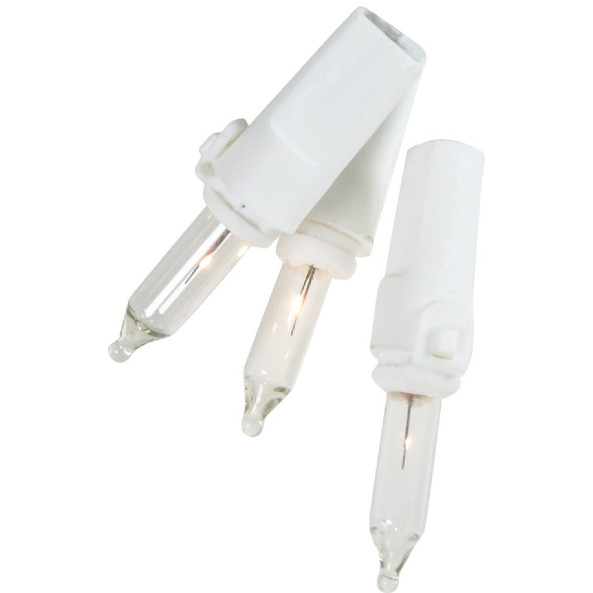 J Hofert Clear 150-Bulb Heavy-Duty Mini Incandescent Icicle Light Set with White Wire Image 4