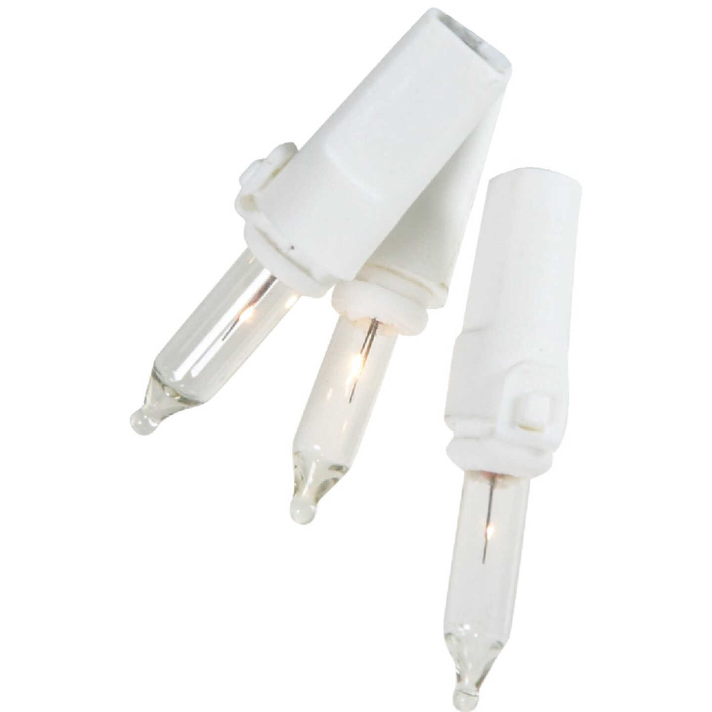 J Hofert Clear 150-Bulb Heavy-Duty Mini Incandescent Icicle Light Set with White Wire Image 4