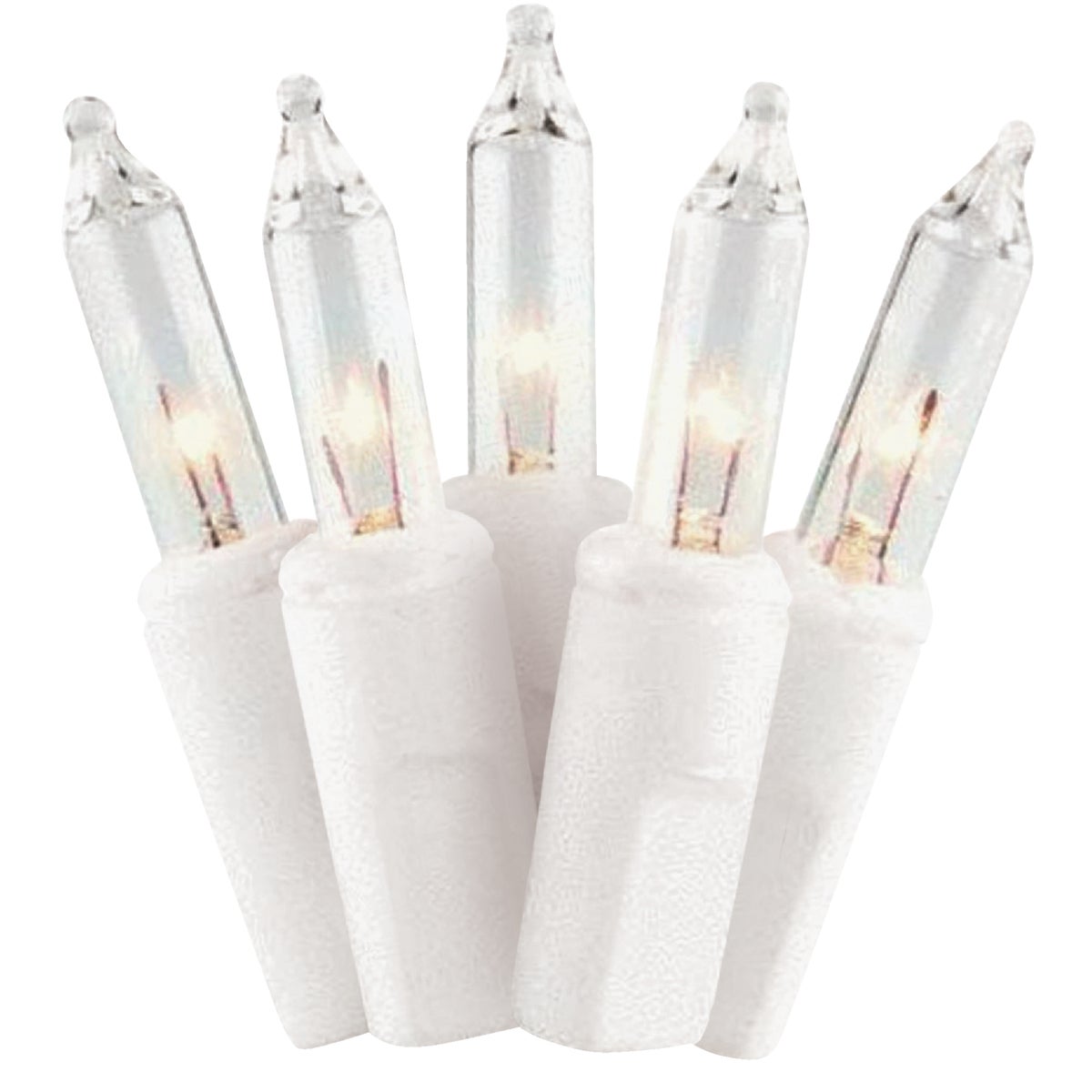 Home Impressions Clear 150-Bulb Heavy-Duty Mini Incandescent Light Set with White Wire Image 1