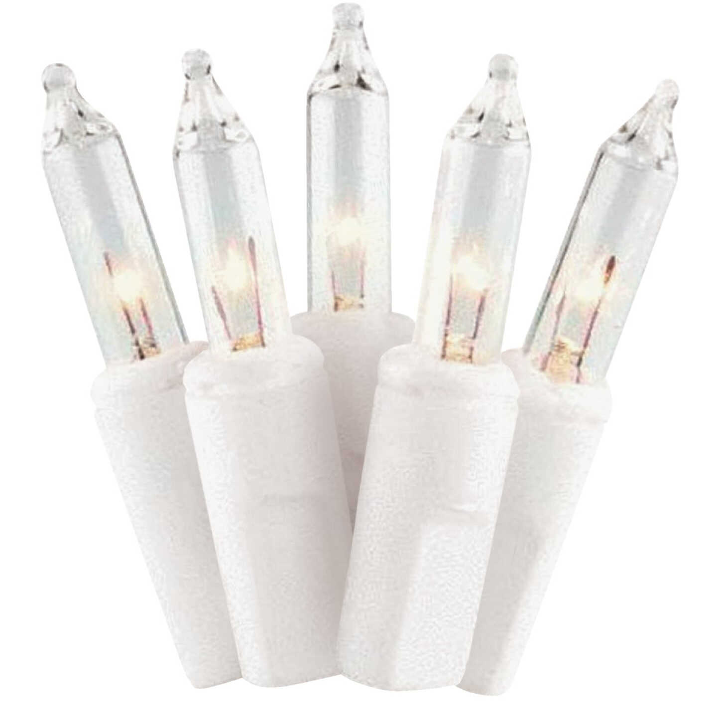 Home Impressions Clear 150-Bulb Heavy-Duty Mini Incandescent Light Set with White Wire Image 1