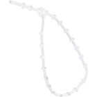Adams 12 In. Clear Plastic Garland Tie (10-Pack) Image 3
