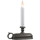 Xodus Deluxe 6 In. W. x 9 In. H. x 1.75 In. D. Aged Bronze LED Battery Operated Candle Image 2