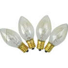 Home Impressions C7 Clear Twinkle 125V Replacement Light Bulb (4-Pack) Image 1