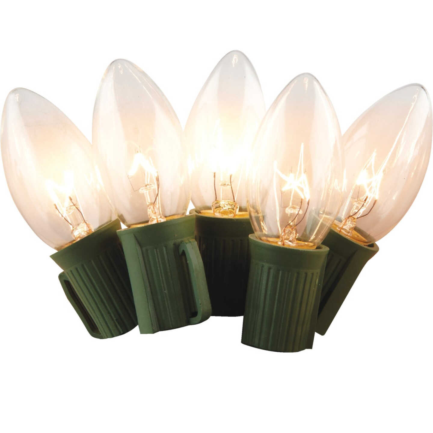 Home Impressions Clear 25-Bulb C9 Incandescent Light Set Image 1
