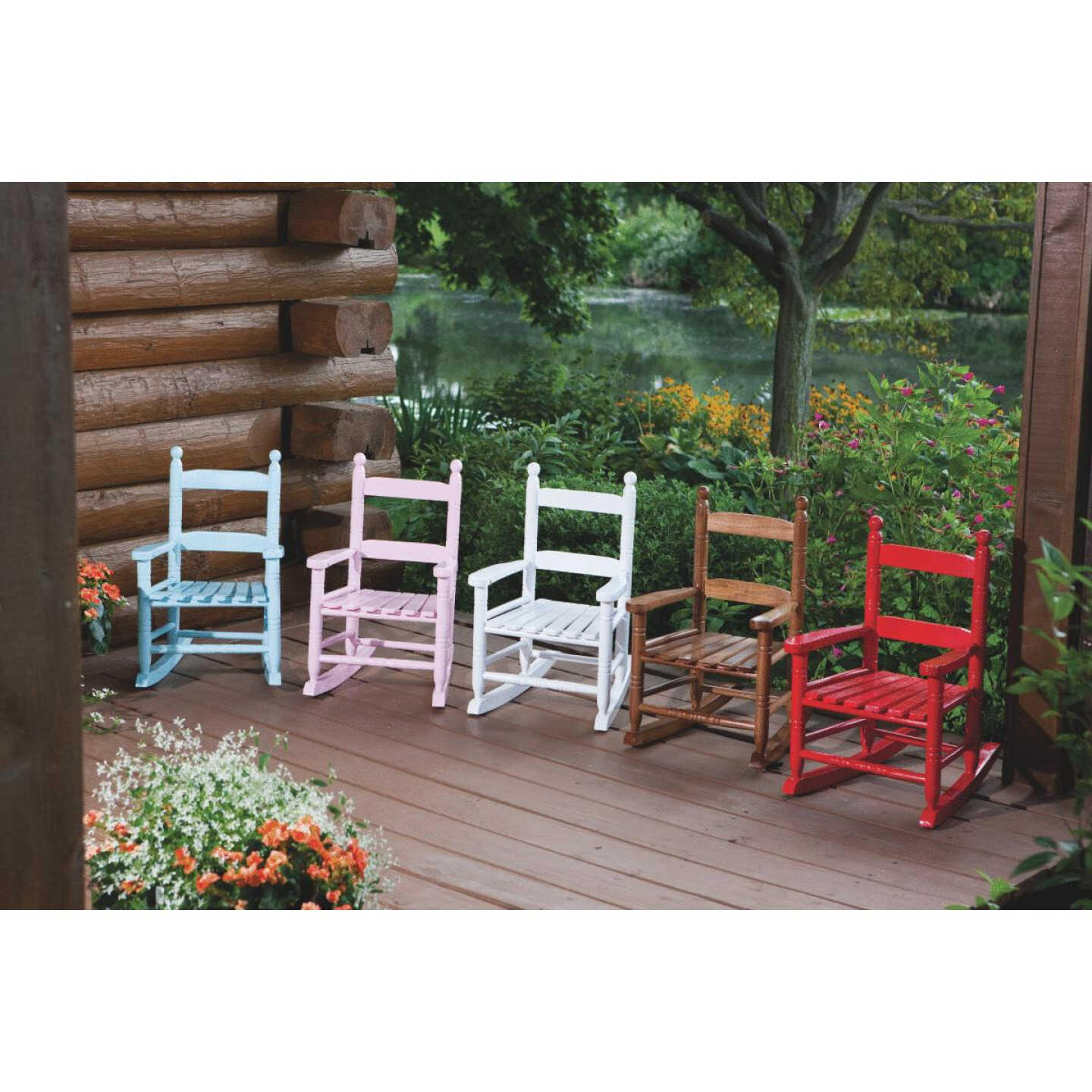 BABY BLUE KID'S ROCKER Image 1