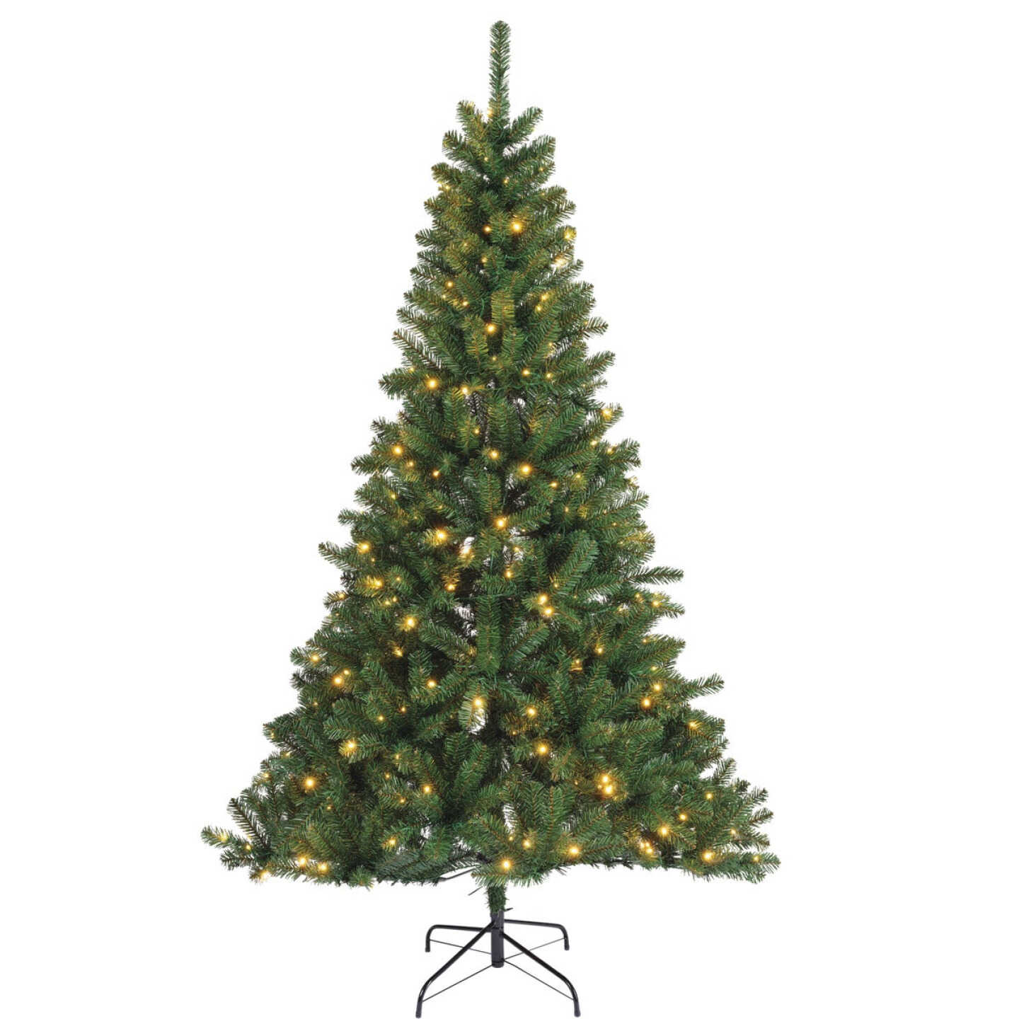 Everlands 6 Ft. Warm White LED Monarch Pine Christmas Tree Image 1