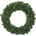 Everlands Imperial 23 In. Soft Needle Pine Artificial Wreath Image 1