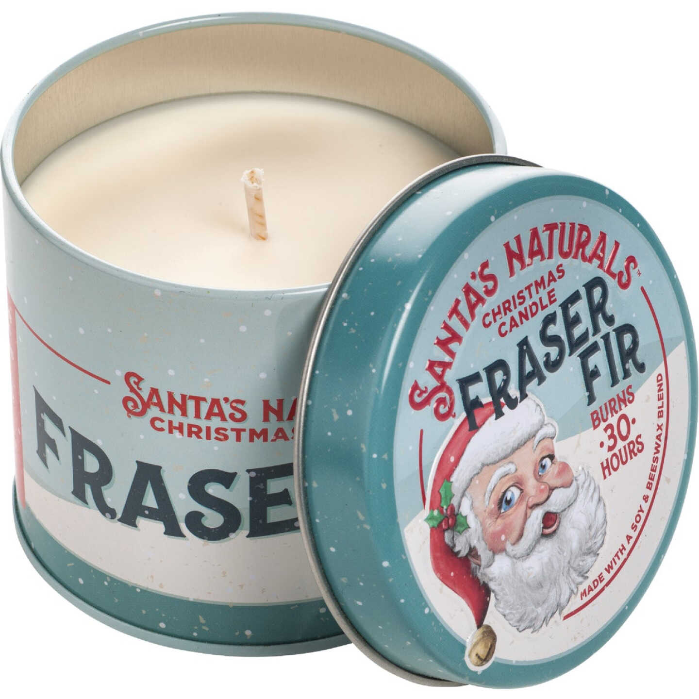 Santa's Naturals 3.5 Oz. Fraser Fir Candle Trio (3-Pack) Image 3