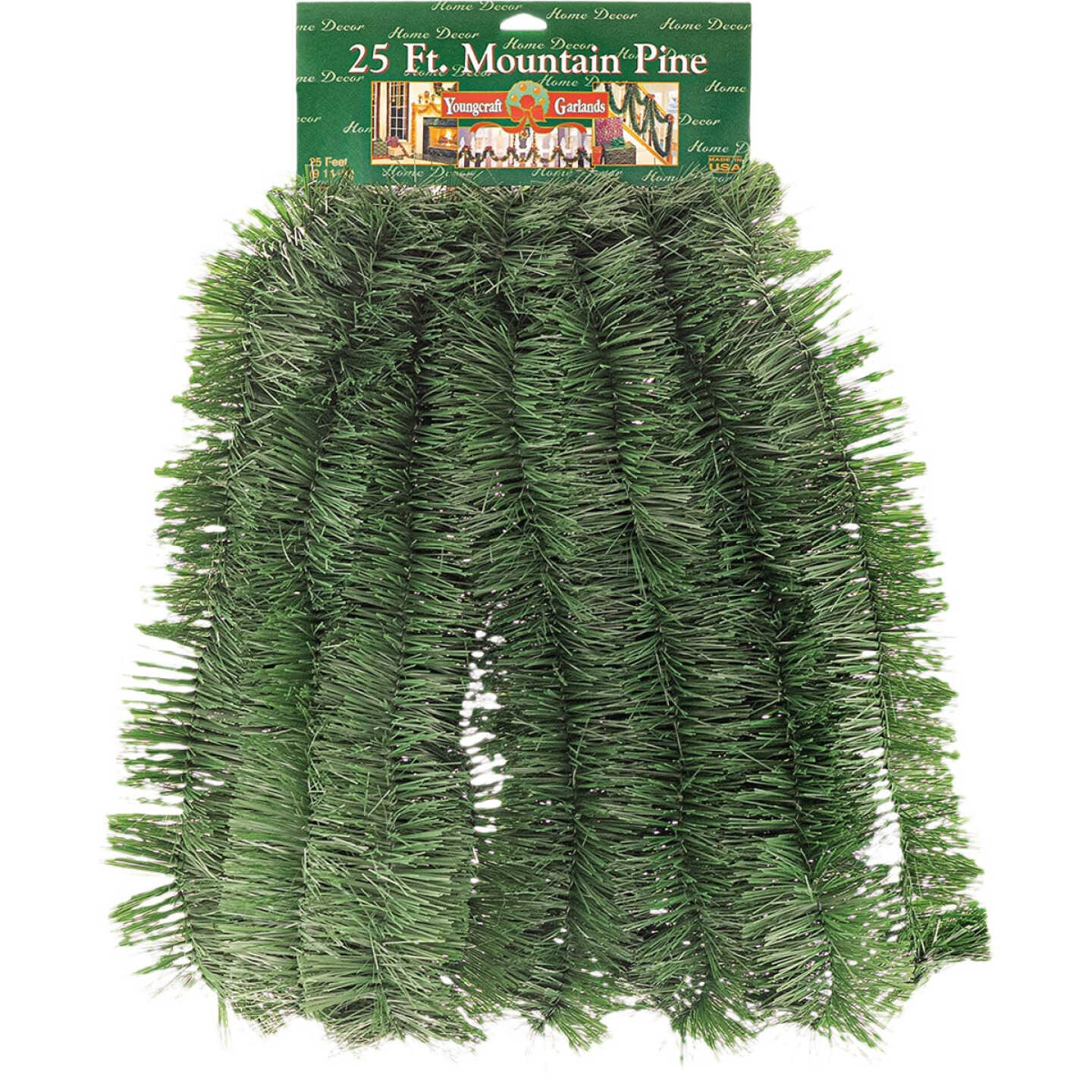 FC Young 25 Ft. Mountain Pine Garland Image 1