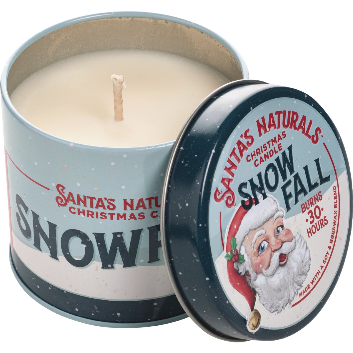 Santa's Naturals 9 Oz. Snowfall Candle