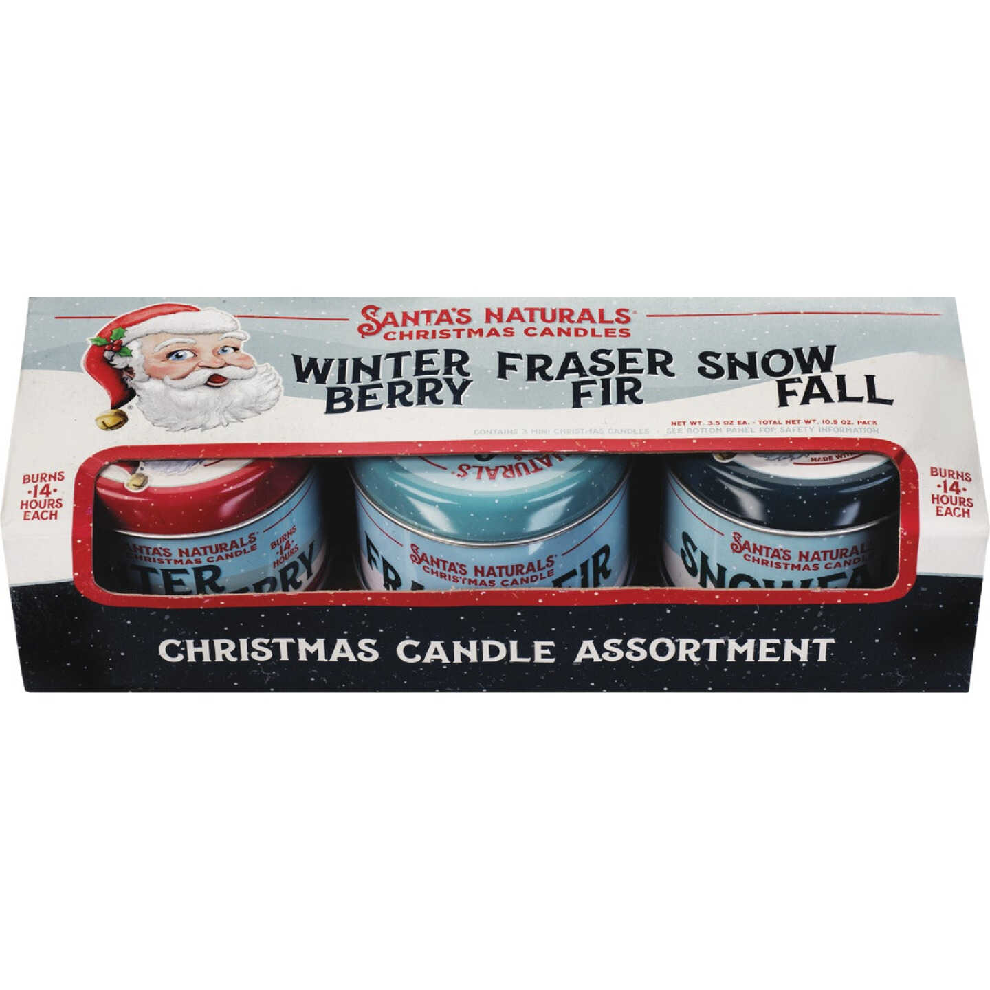 Santa's Naturals 3.5 Oz. Sampler Trio (3-Pack) Image 1