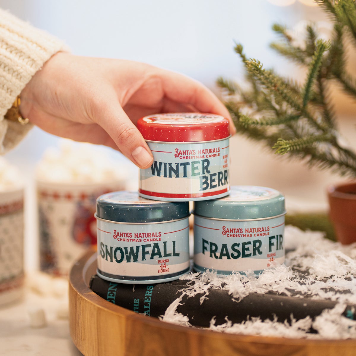 Santa's Naturals 3.5 Oz. Sampler Trio (3-Pack) Image 2