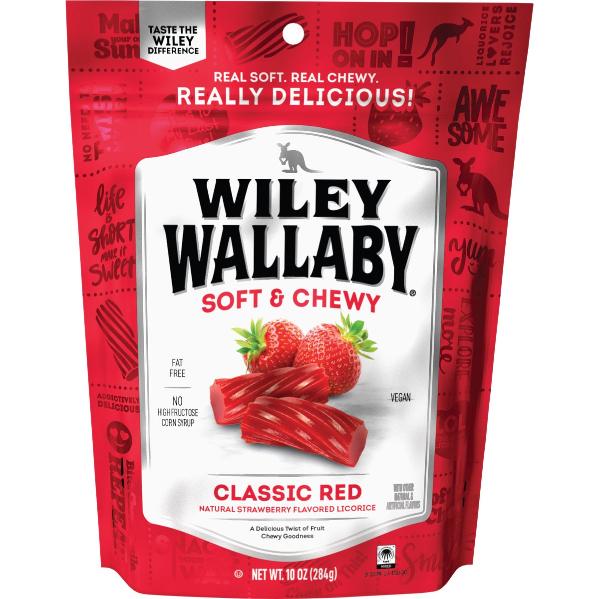 Wiley Wallaby Red Licorice 10 Oz. Candy Image 1