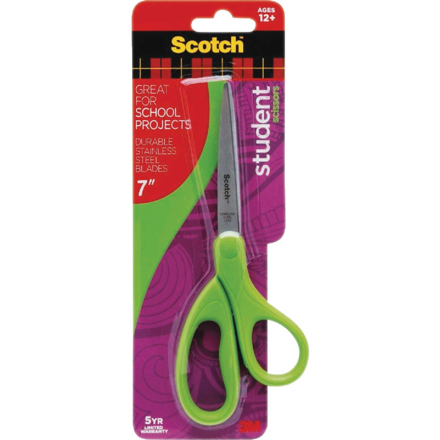Scotch 7 In. Student Scissors Image 1