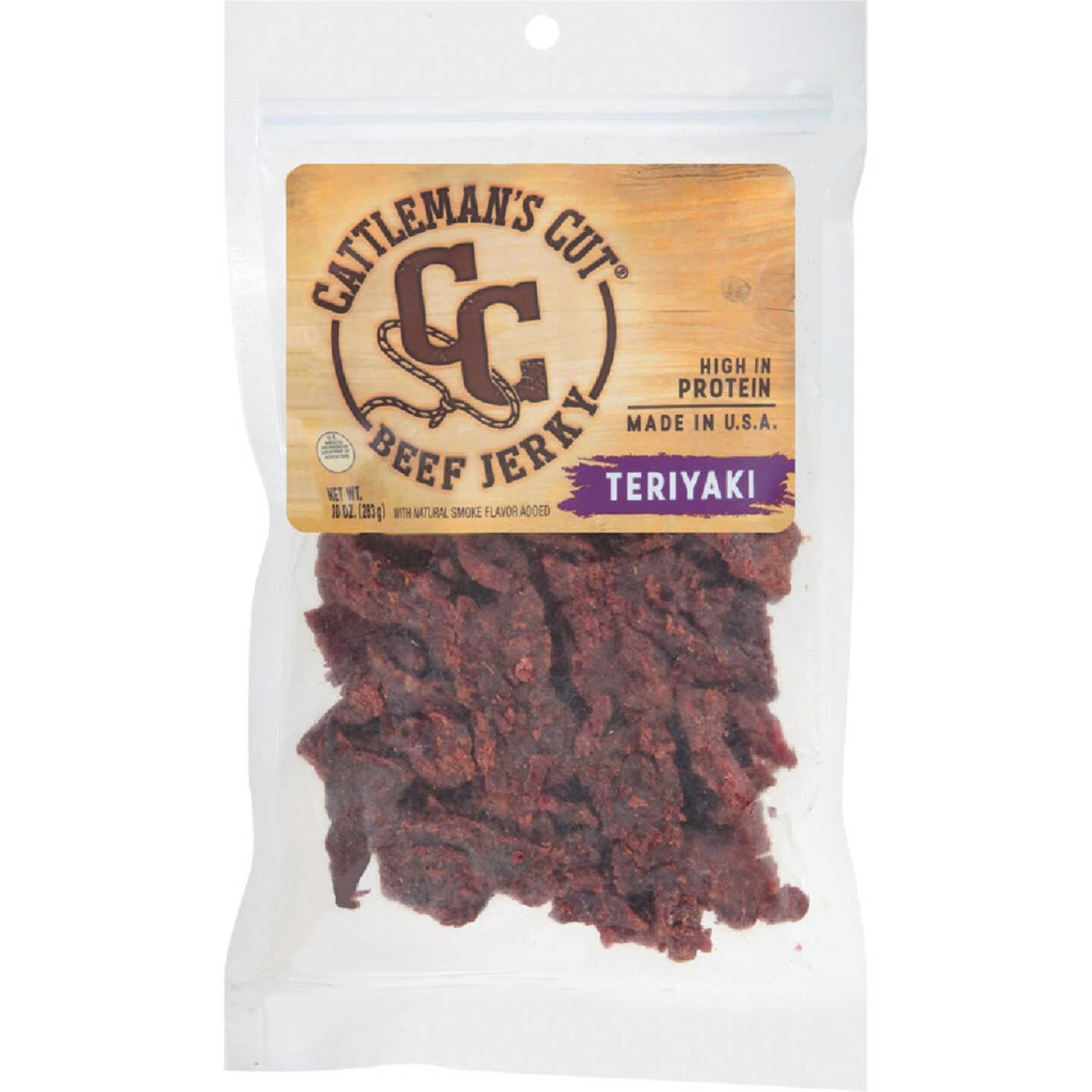 Cattleman's Cut 10 Oz. Teriyaki Beef Jerky Image 1