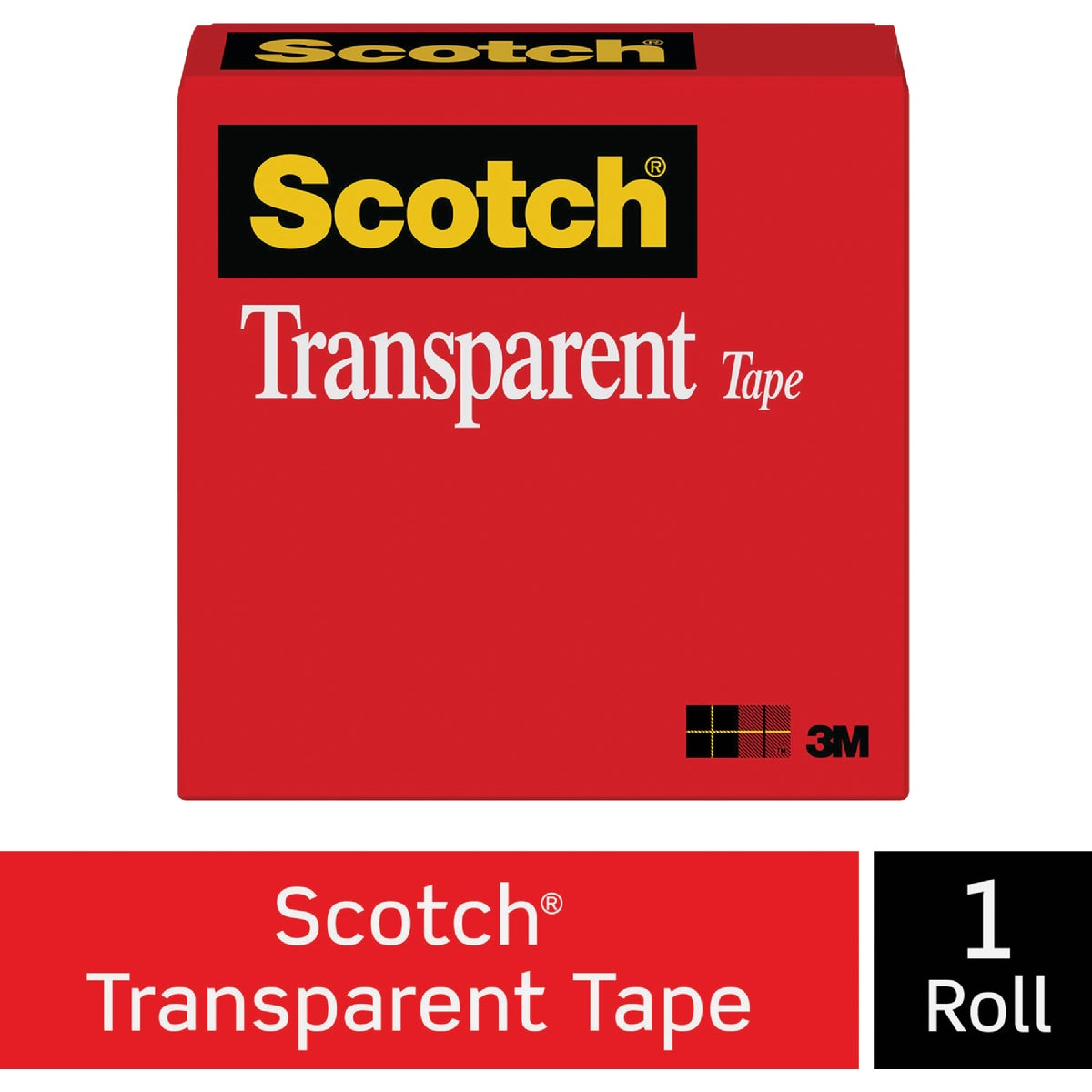 Scotch Transparent Tape Refill, 1/2 In. x 1296 In. Image 2