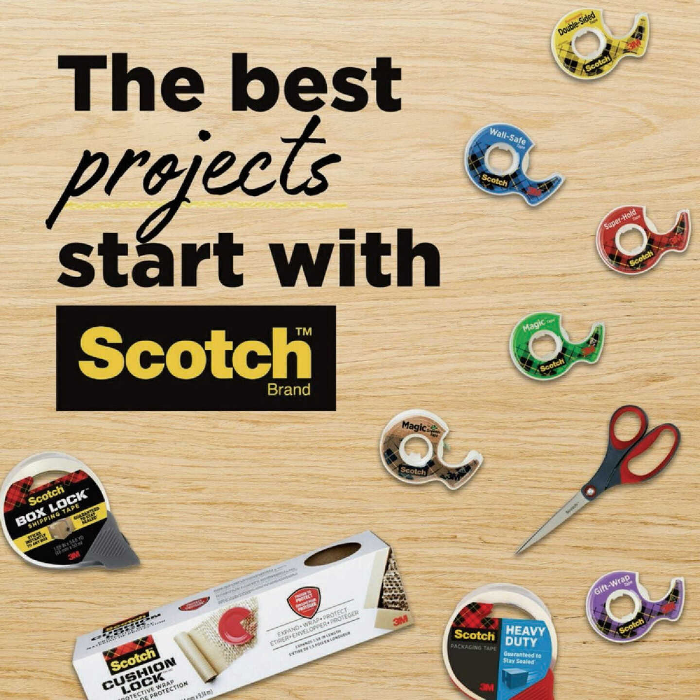 Scotch 8 In. Multi-Purpose Scissors Image 3