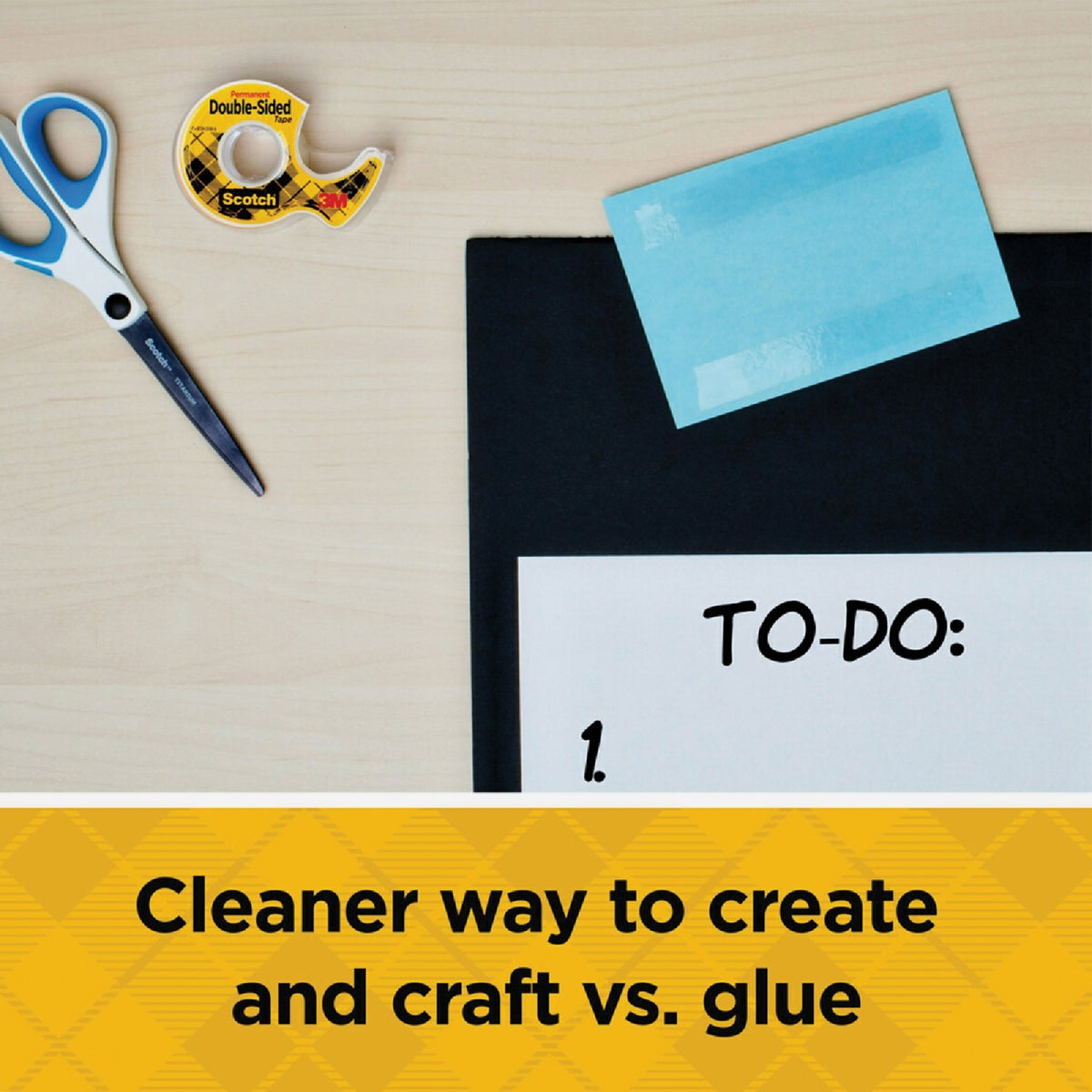 Scotch Permament Double Sided Tape, 1/2 In. x 250 In. Image 5