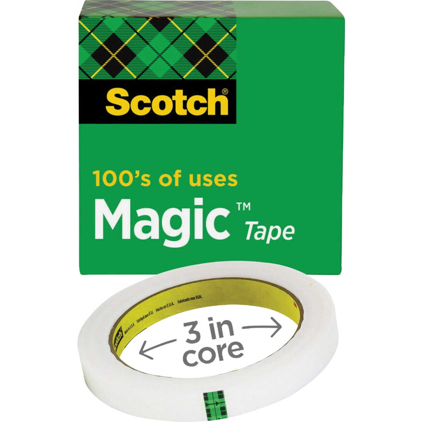 Scotch Magic Tape Refill, 1 In. x 2592 In. Image 1
