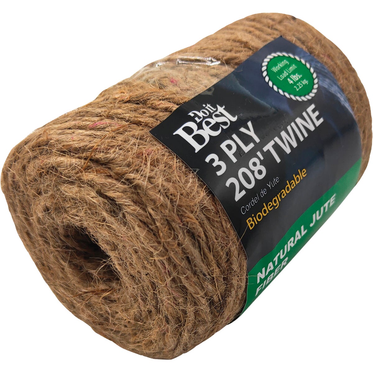 Do it Best 3-Ply x 208 Ft. Brown Jute Biodegradable Twine Image 2