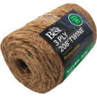 Do it Best 3-Ply x 208 Ft. Brown Jute Biodegradable Twine Image 2