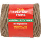 Do it Best 3-Ply x 208 Ft. Brown Jute Biodegradable Twine Image 1