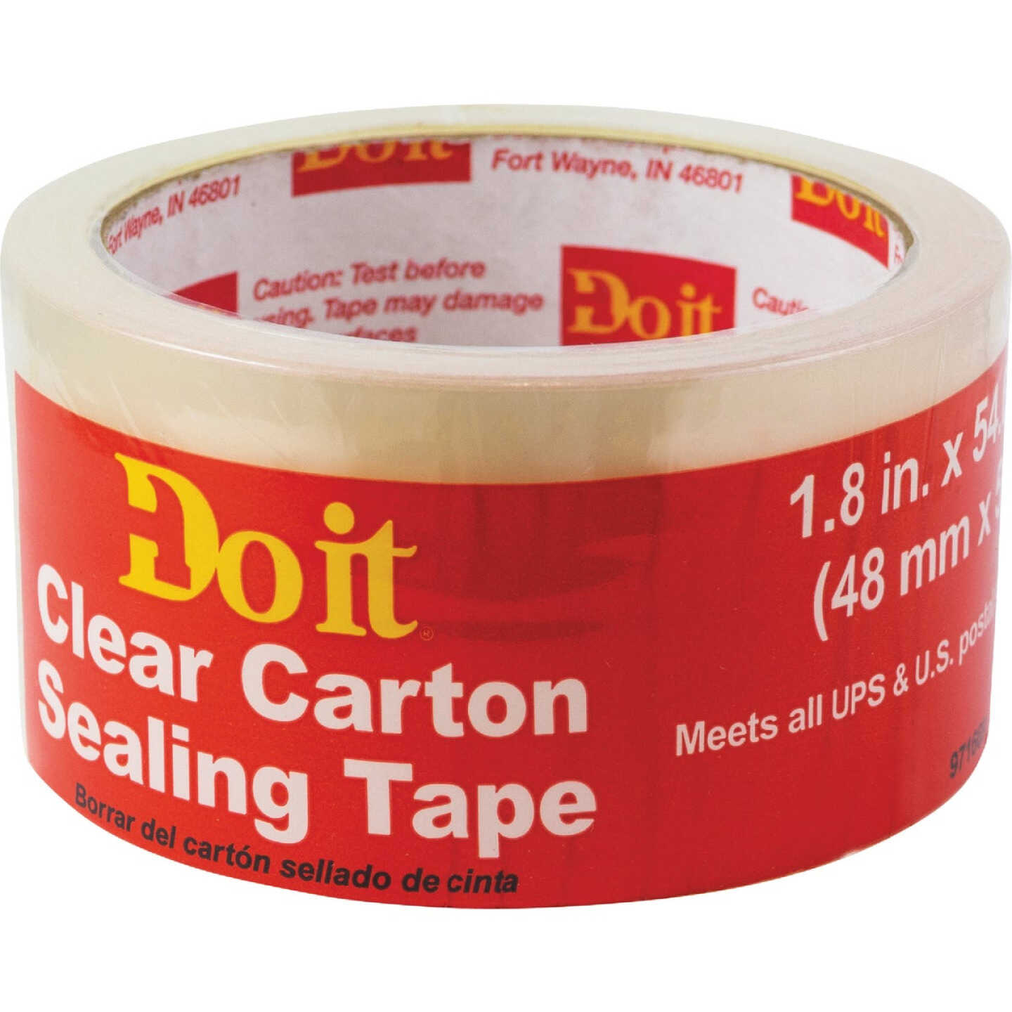 Do It 1.9 In. x 55 Yd. Clear Packing Tape Image 1