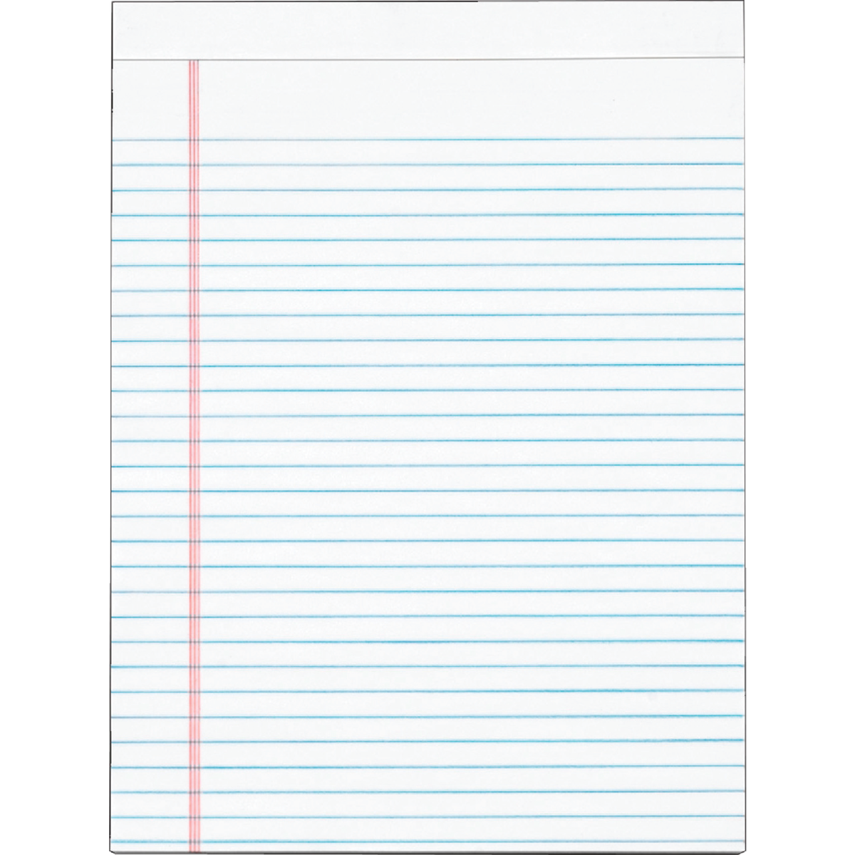 Staples 8-1/2 In. W. x 11 In. H. 50-Sheet White Top Bound Legal Pad (12-Pack)
