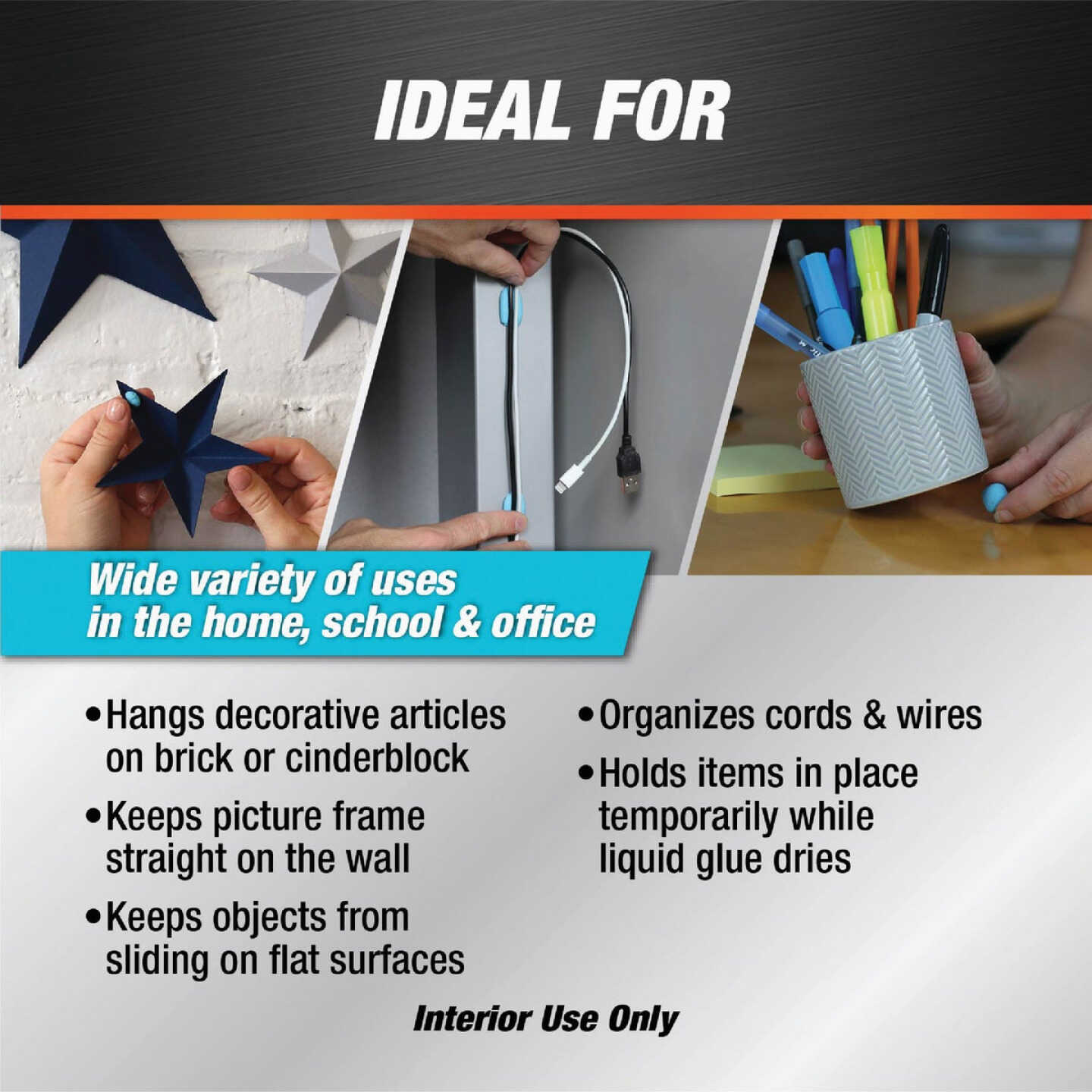 DAP RapidFuse Blue Stik 1 Oz. Blue Reusable Adhesive Putty Image 3