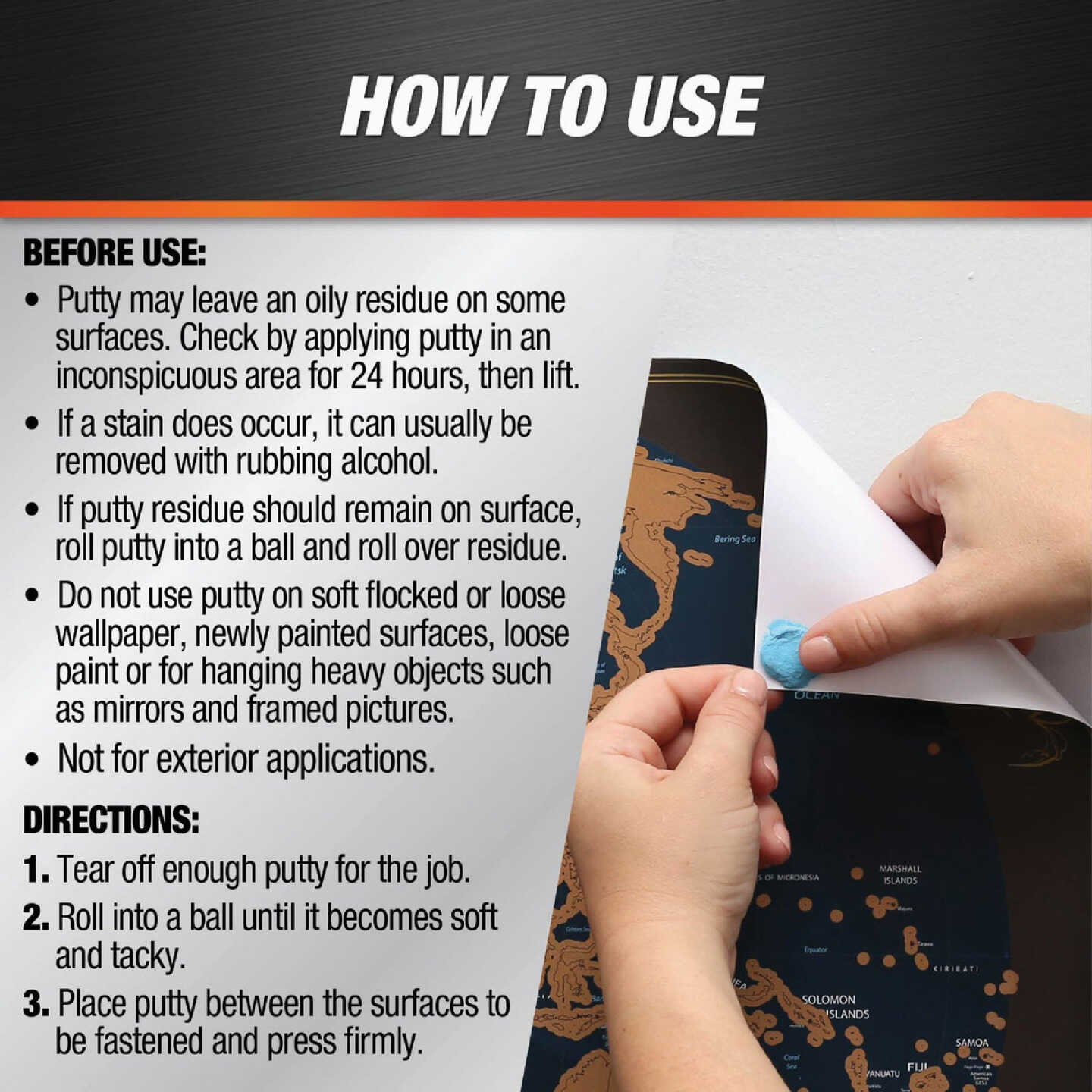 DAP RapidFuse Blue Stik 1 Oz. Blue Reusable Adhesive Putty Image 4