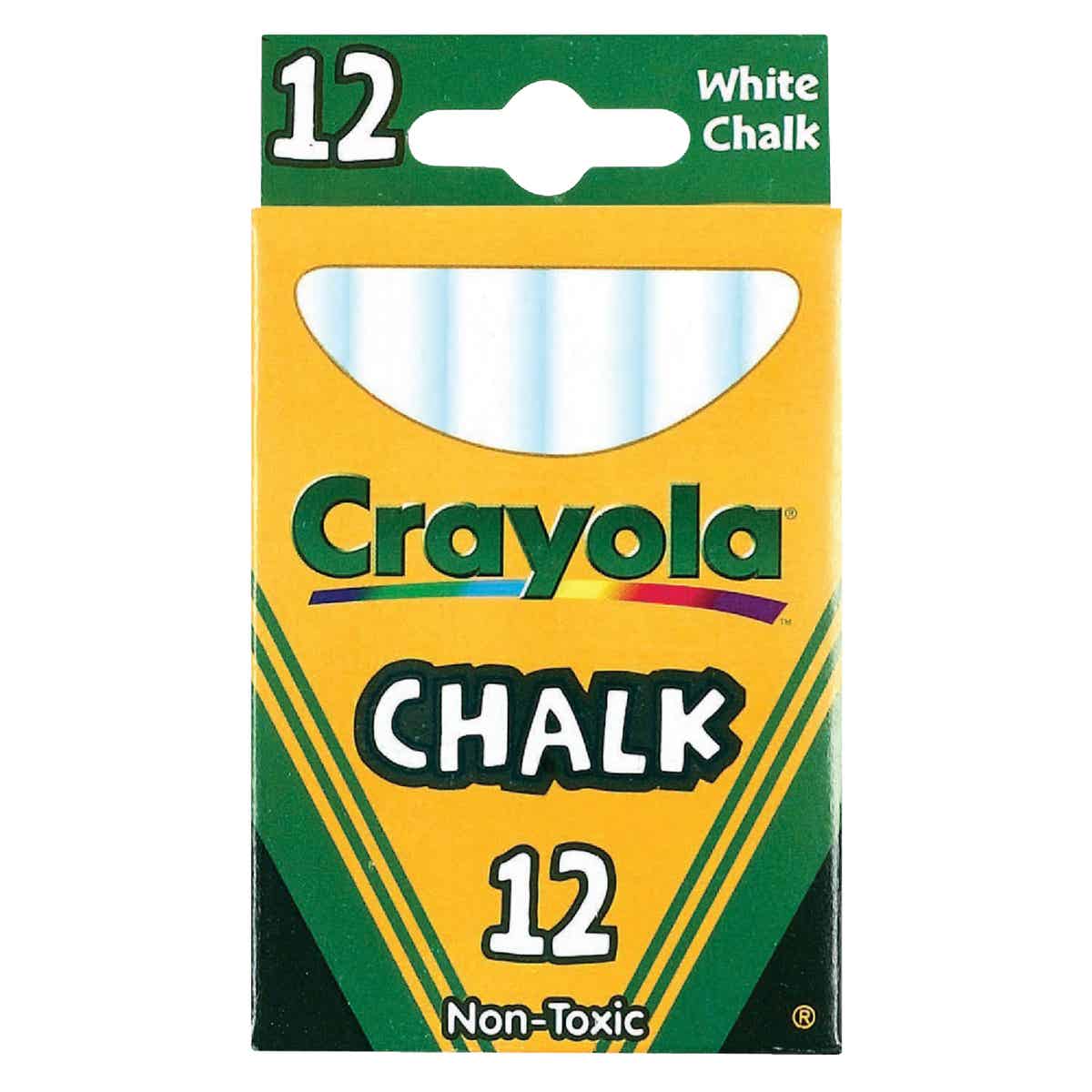 Crayola White Chalk (12-Count)