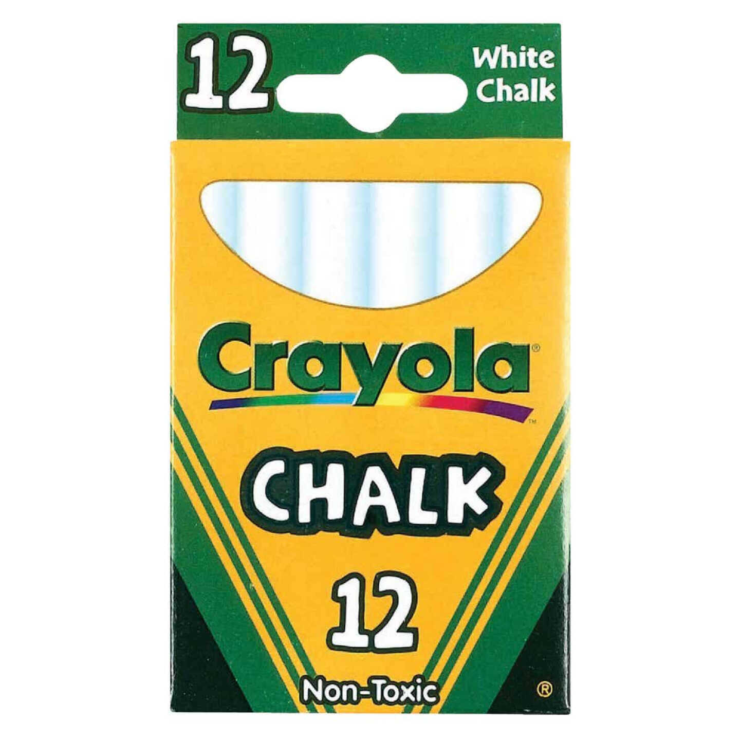 Crayola White Chalk (12-Count) Image 1