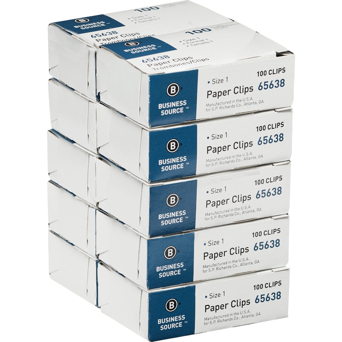 Staples Regular Smooth Paper Clip (1000-Pack)