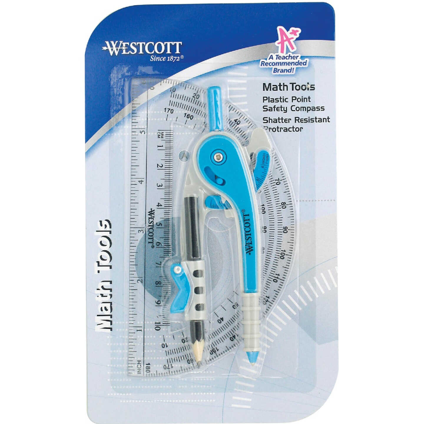 Westcott Compass & Protractor Set (2-Piece) Image 1