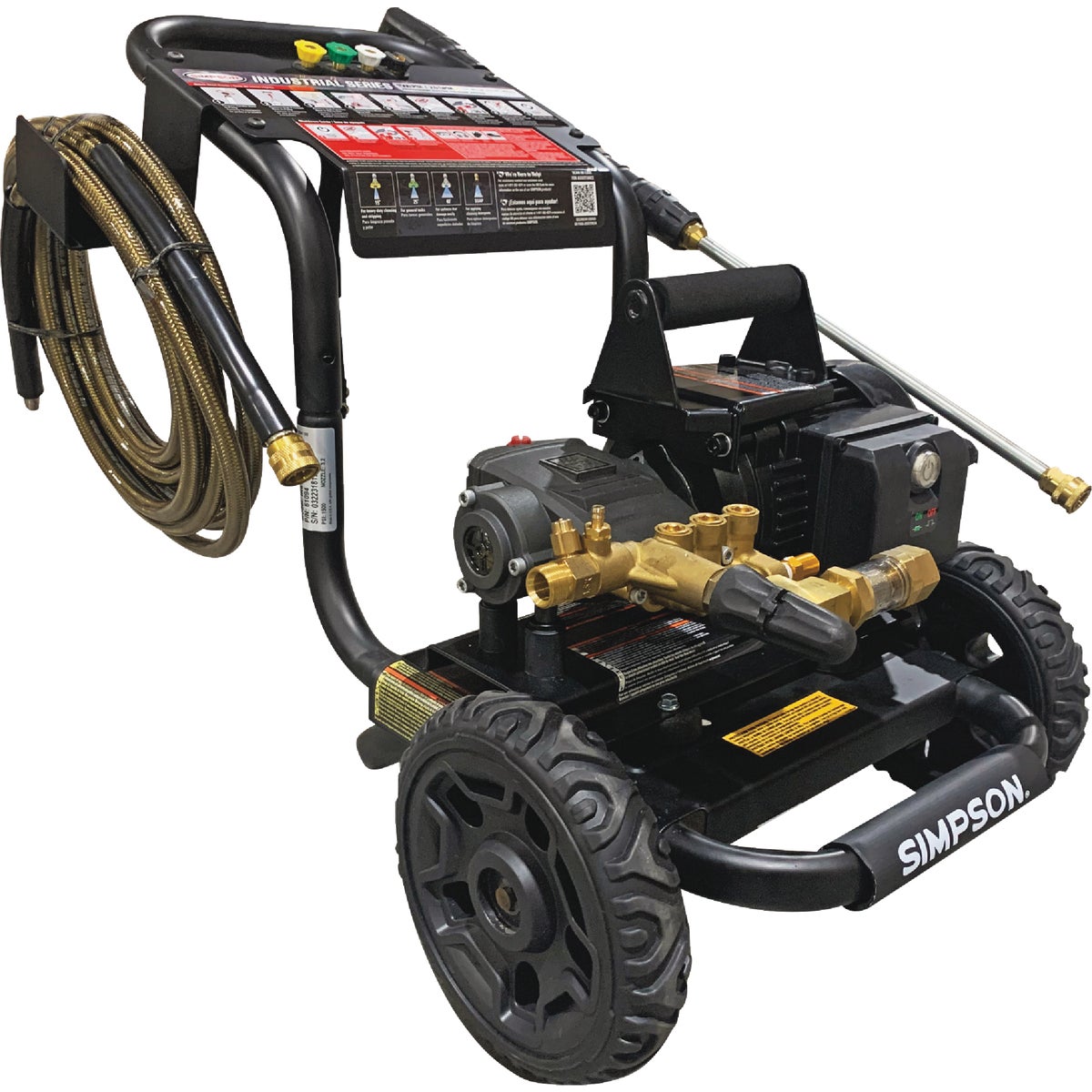 Simpson 1500 psi 2.0 GPM Cold Water Industrial Electric Pressure Washer Image 3