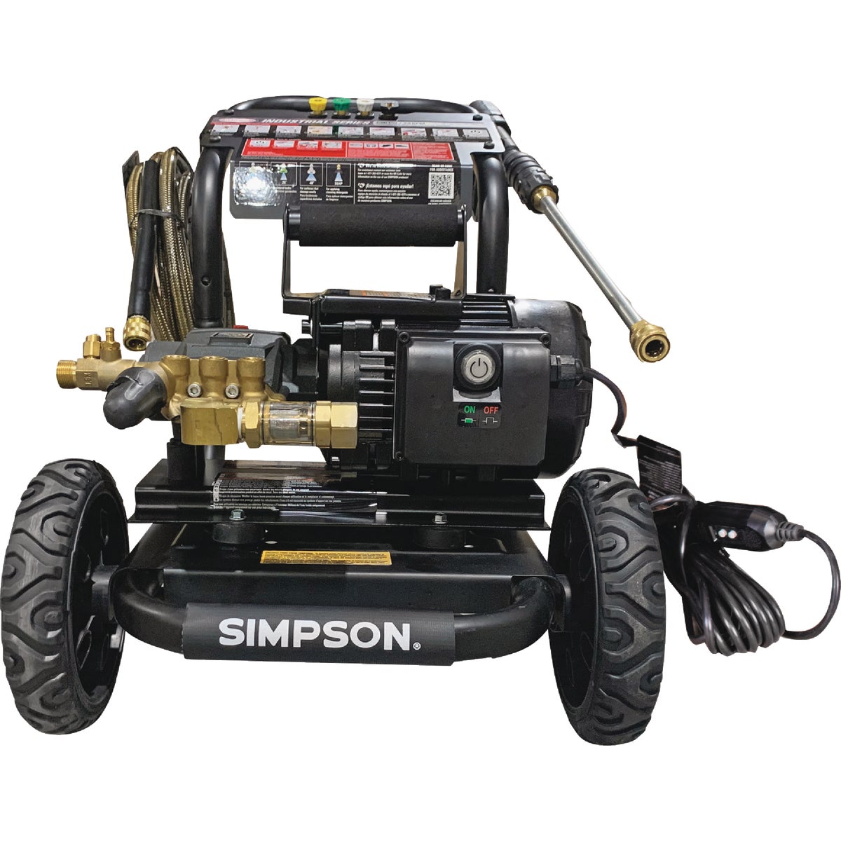 Simpson 1500 psi 2.0 GPM Cold Water Industrial Electric Pressure Washer Image 4