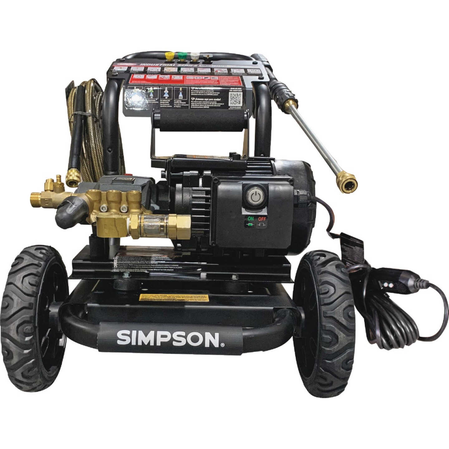 Simpson 1500 psi 2.0 GPM Cold Water Industrial Electric Pressure Washer Image 4