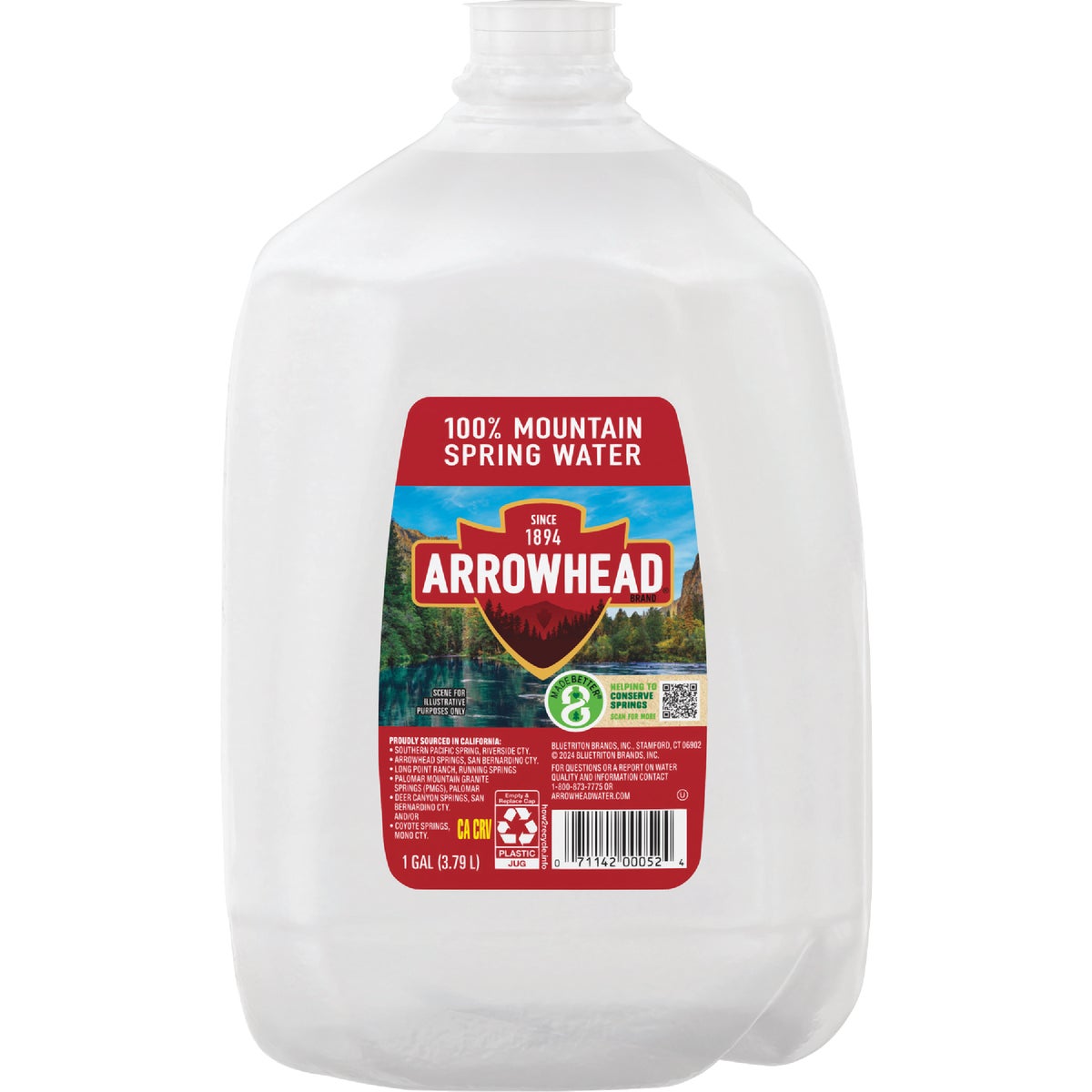 Arrowhead 1 Gal. Spring Water