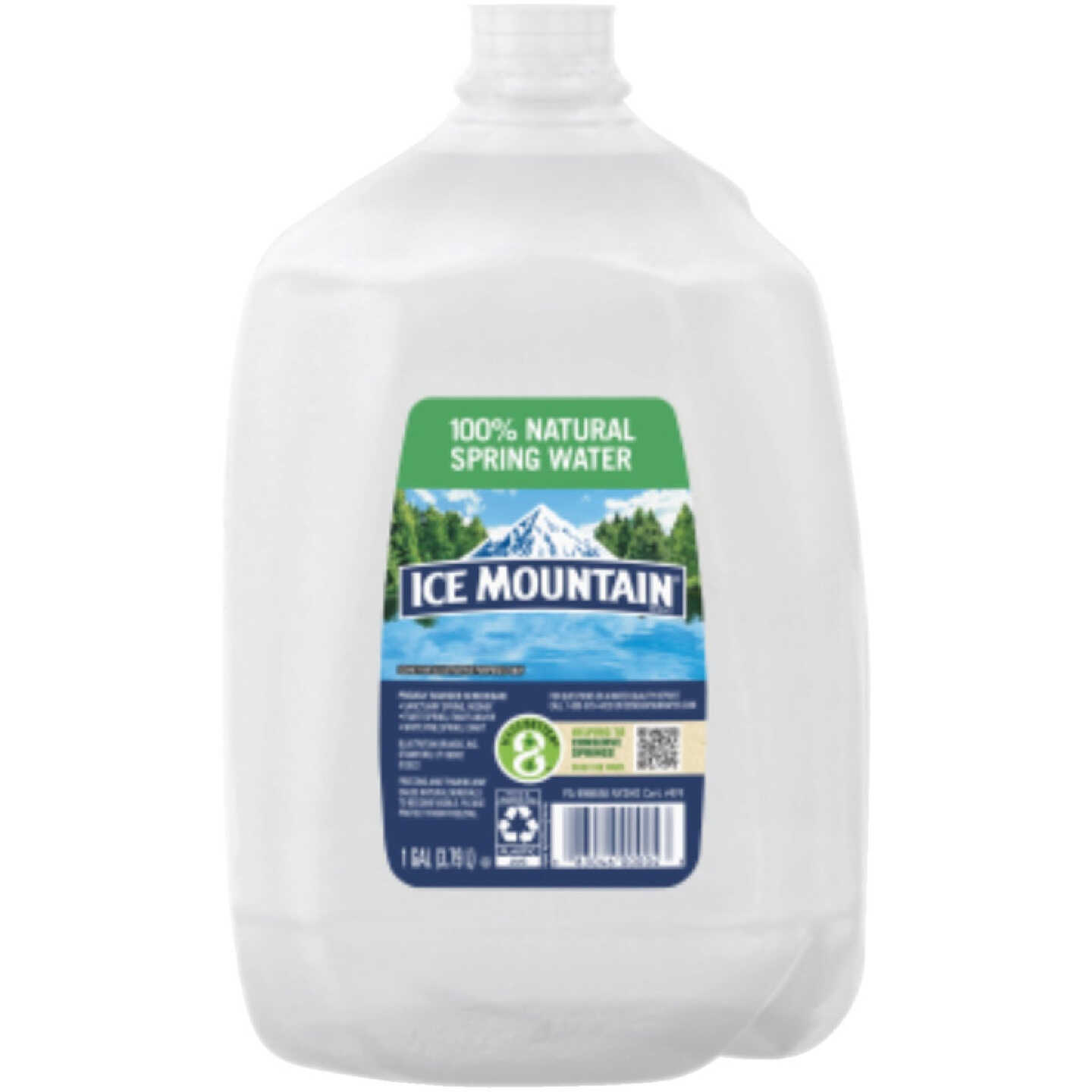 Ice Mountain 1 Gal. Spring Water Side Handle Image 1