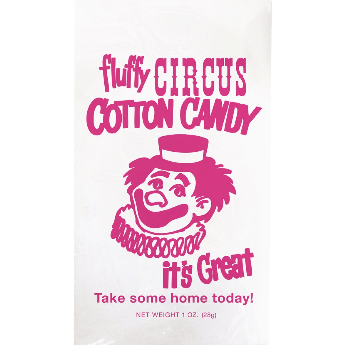 Gold Medal 12 In. x 18 In. Cotton Candy Poly Bags (1000/Case) Image 1