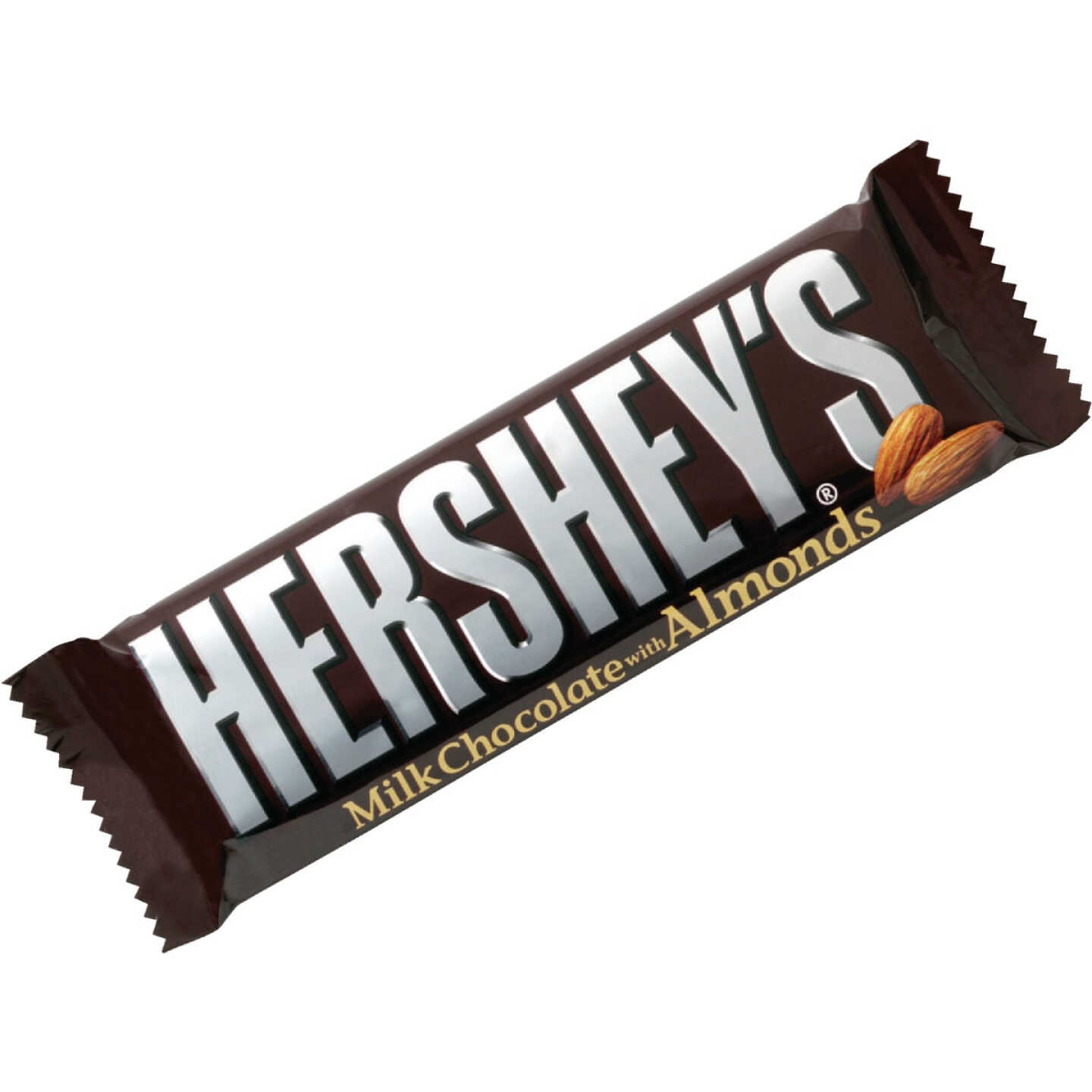 Hershey's 1.45 Oz. Milk Chocolate & Almonds Candy Bar Image 1