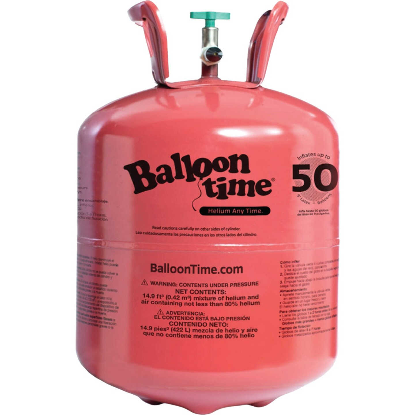 Balloon Time Jumbo Helium Kit Image 1