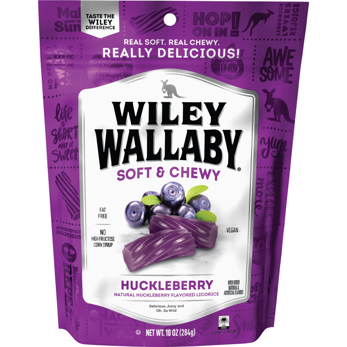 Wiley Wallaby Huckleberry Licorice 10 Oz. Candy Image 1