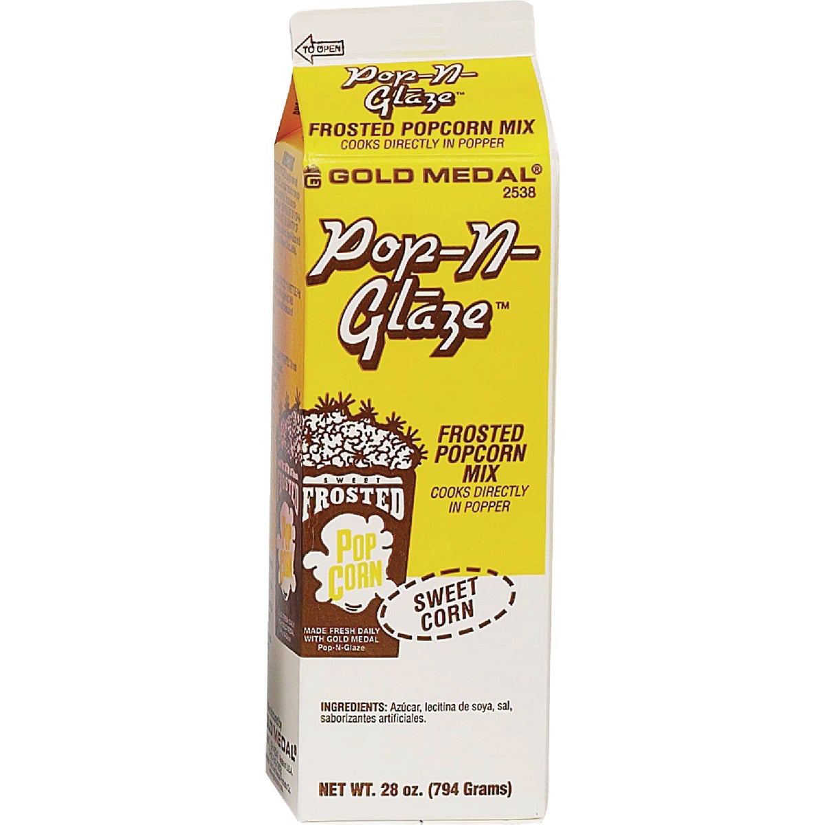 Gold Medal Pop-N-Glaze 28 Oz. Kettle Corn/Sweet Mix