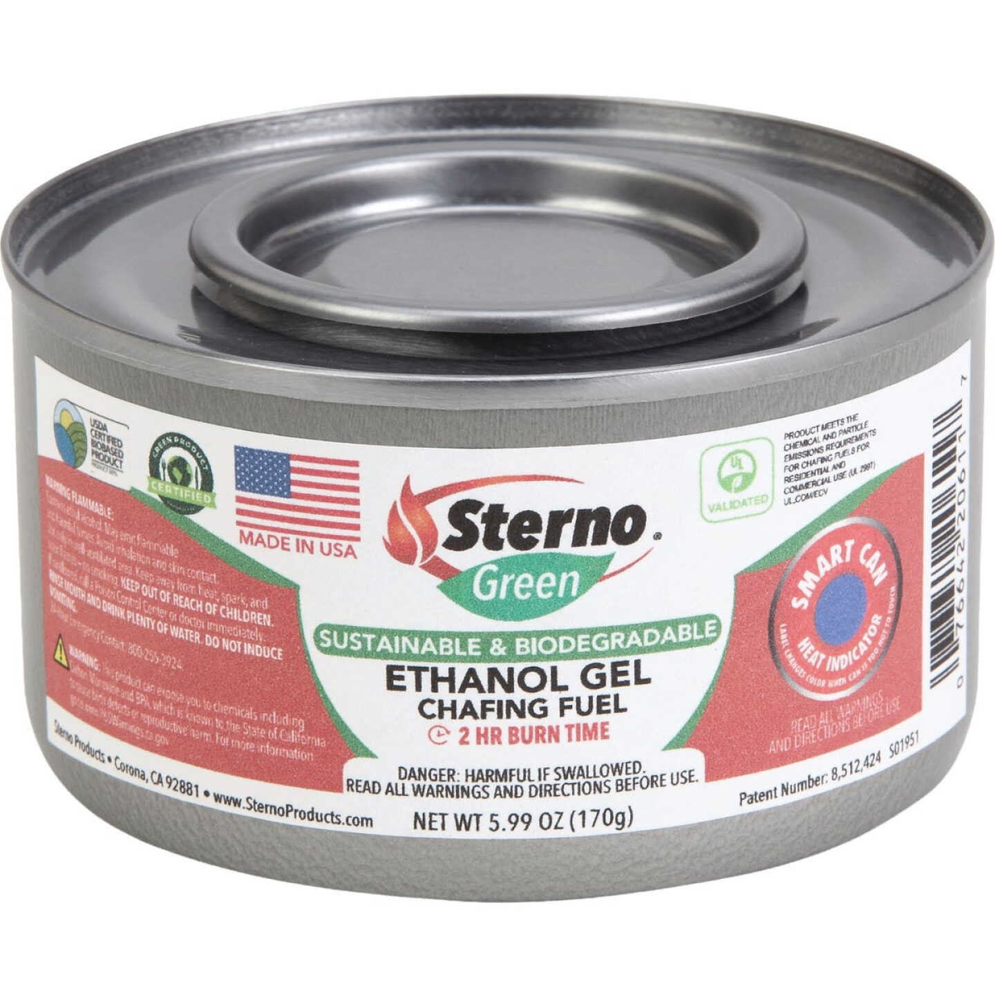 Sterno 5.99 Oz. 2 Hr. Ethanol Gel Chafing Fuel (72-Pack) Image 1