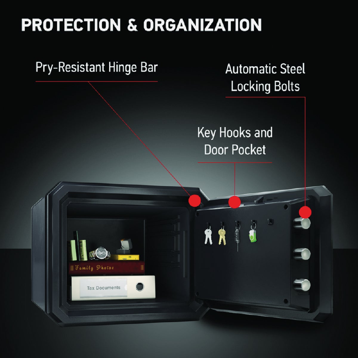 SentrySafe 0.8 Cu. Ft. Fire & Waterproof Digital Safe Image 5