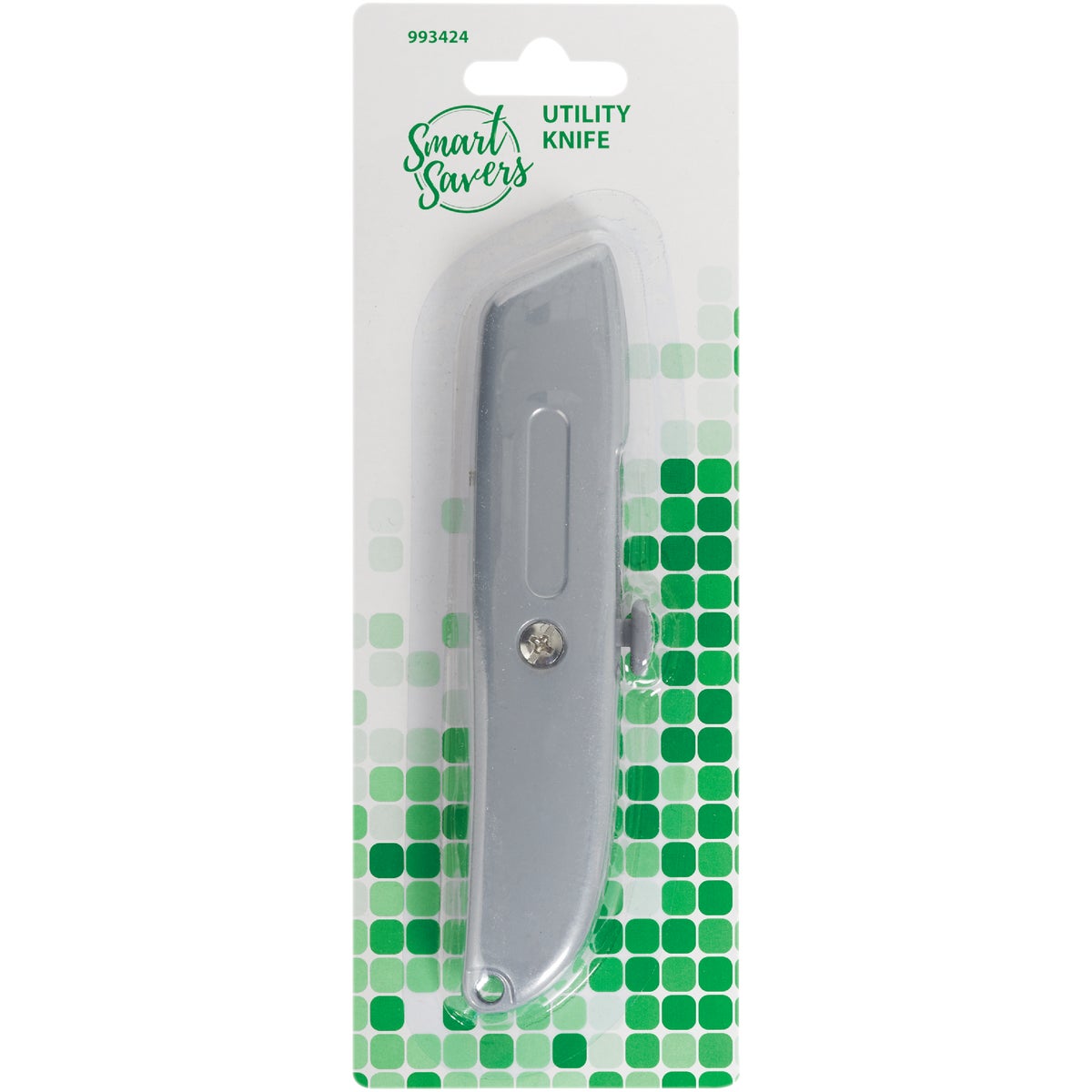 Smart Savers Retractable Straight Utility Knife Image 1