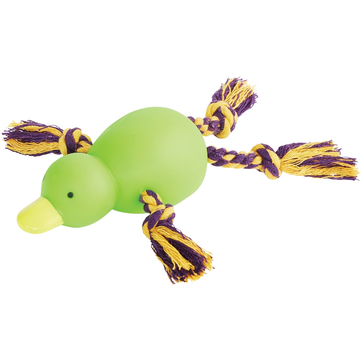 Smart Savers 9 In. Squeaky Duck Dog Toy Image 3