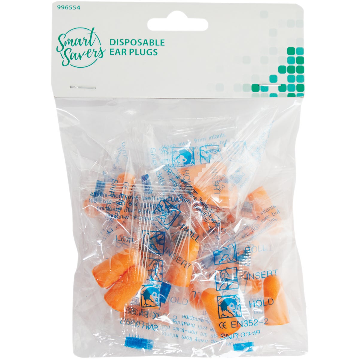 Smart Savers Foam Disposable Ear Plugs (10-Pair) Image 2