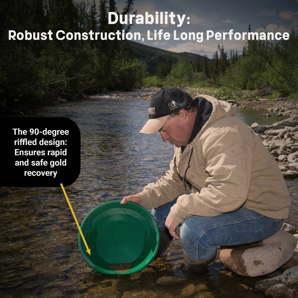 Garrett Gold Pan Kit with Gold Trap Image 3